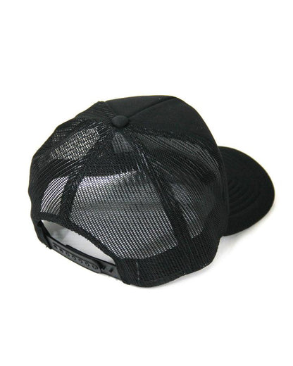 Hi Crown Trucker Cap Black