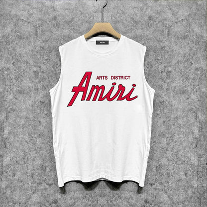 Amiri tank top stroke pure letterprinting