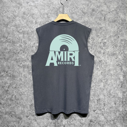 Amiri tank top large radar printing