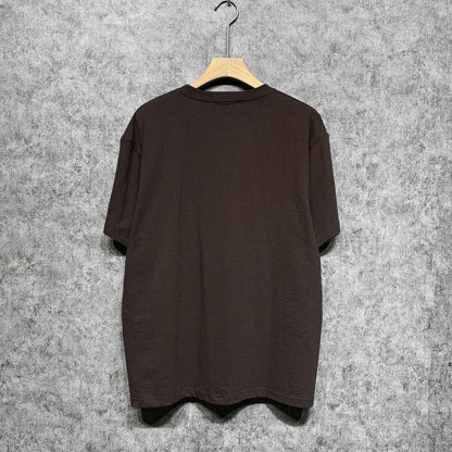 Amiri t shirts rose printing short sleeve