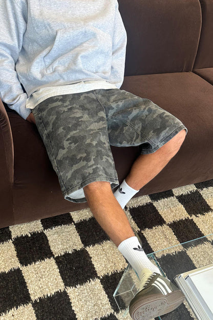 Camo Baggy Short Khaki
